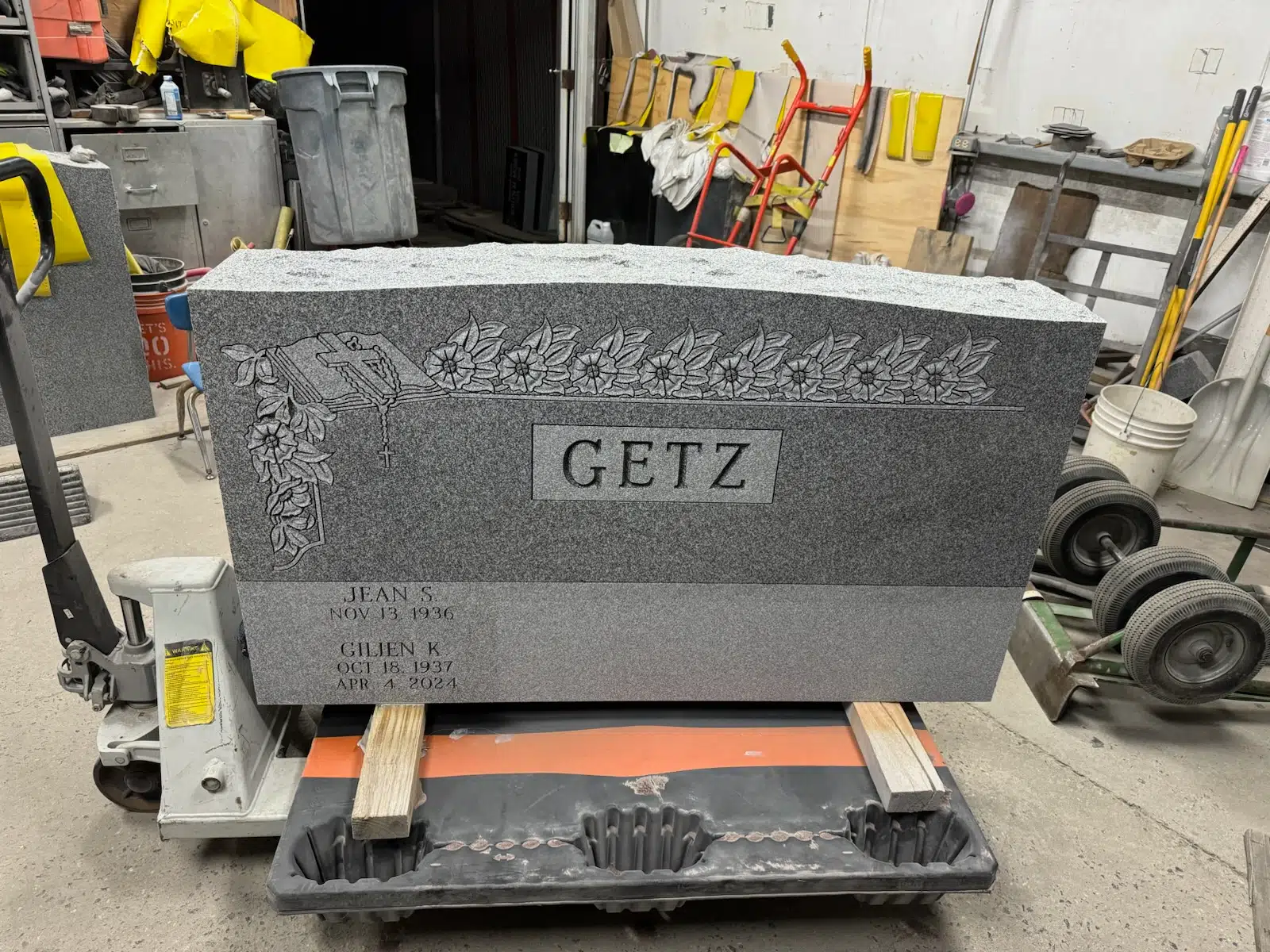 Granite Headstone Maker / Company hand-carved by Gravestone Maker in NJ — image 5
