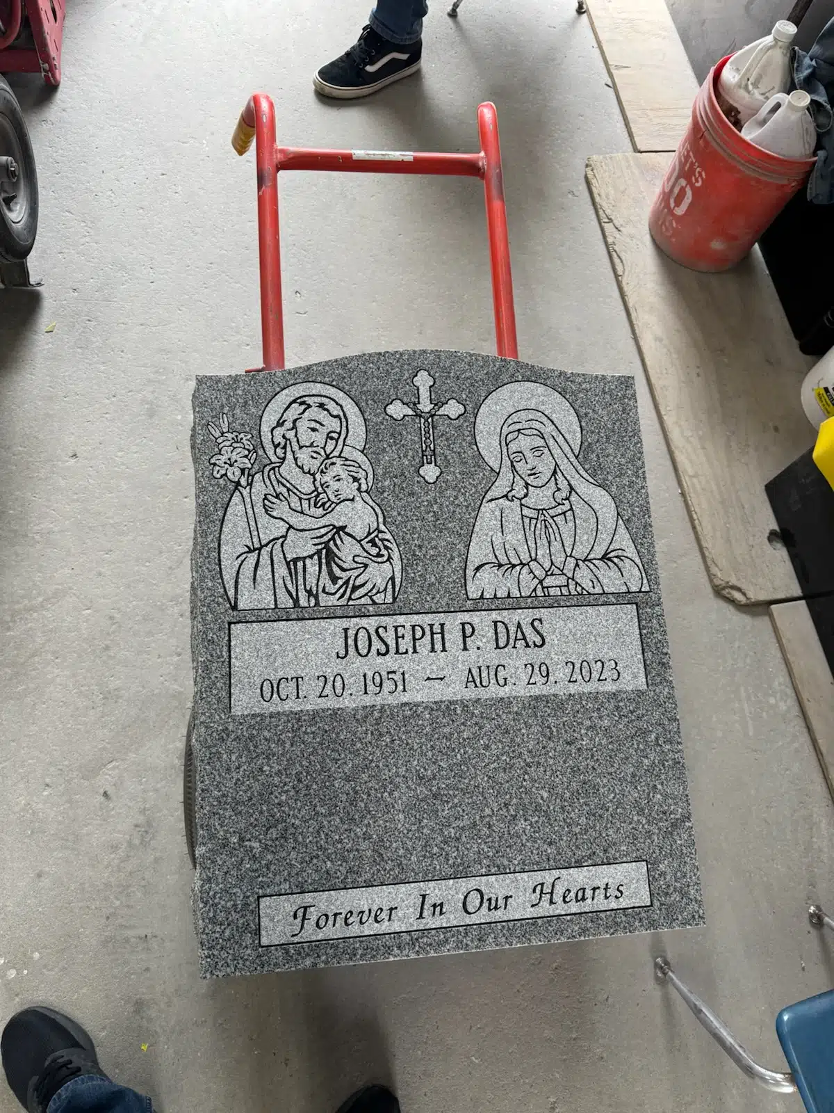 Granite Headstone Maker / Company hand-carved by Gravestone Maker in NJ — image 9